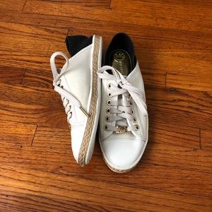 Michael Kors white sneakers